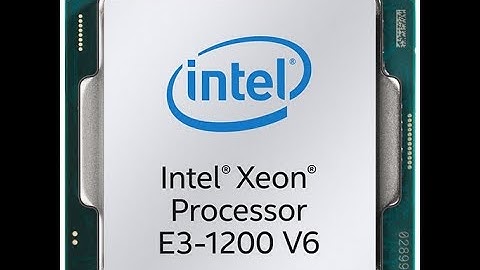 E3-1280 Intel Xeon E3 Quad-Core 3.50GHz 8MB L3 Cache Processor for Server and Workstation