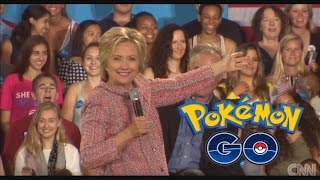 Hillary Clinton's Pokemon Go Joke Cringe Commentary