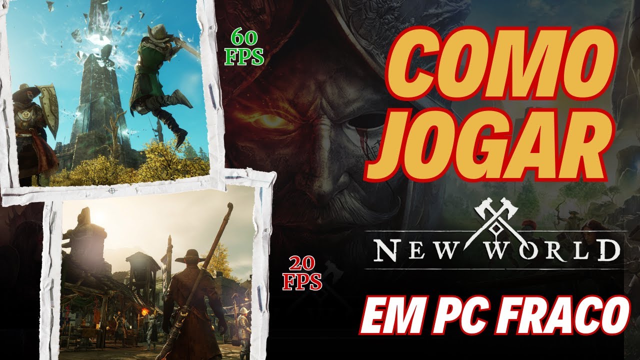 quer deixar New World bonito tanto em PCs fracos quanto em