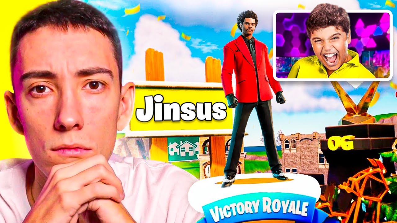 MI PRIMO de 11 AÑOS me HUMILLA en MI MAPA de FORTNITE...