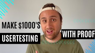 How to make money with UserTesting!