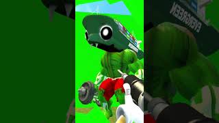 Who Behind The Wall Muscle Crabtanic Lightning Mcqueen Omnidroid Big City Garrys Mod