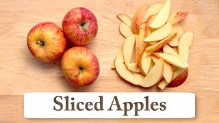 How to Slice Apples (for Apple Pie, Snacking, Kids, Babies, etc.) by Dennis from Scratch 332 views 11 months ago 5 minutes, 15 seconds