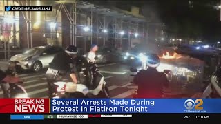 Several Arrests Made During Protest In Flatiron District