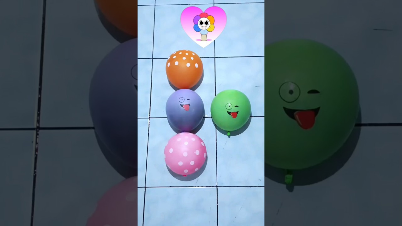 ❤️🧡💛💚💙 Satisfying Water Balloon Orbeez Popping