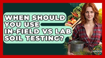 When Should You Use In-field Vs Lab Soil Testing? - The World of Agriculture