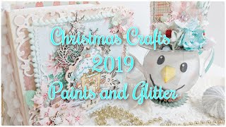 A Sweet Christmas with Tonic Life's Journey Keepsake Book Maker Dies/ PaintsandGlitter