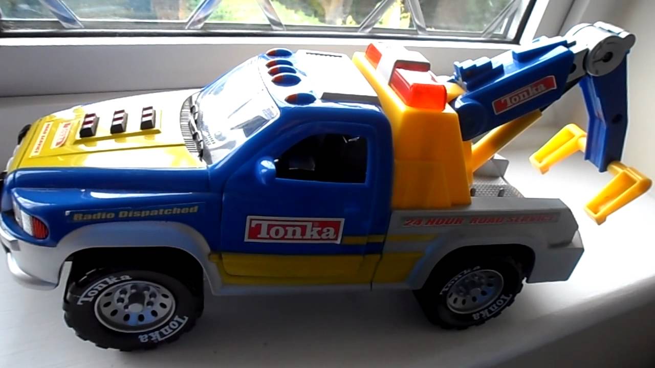 tonka wrecker truck