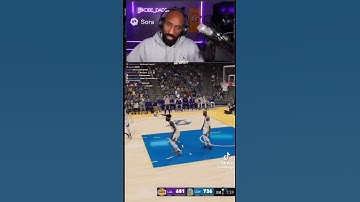 Kobe Bryant Plays NBA 2K #funny #kobebryant #soraai #fyp #foryou #shorts #artficialintelligence #ai