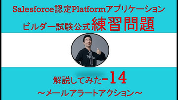 14Salesforce認定Platformアプリケーションビルダー試験問題解説