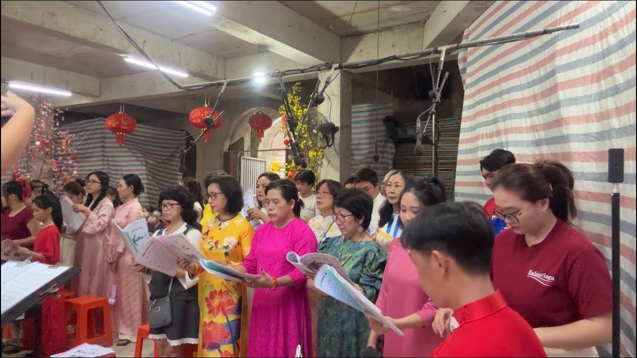 Dâng Chúa Ngày Xuân - Giang Ân | Liên CĐ (Giới Trẻ, Savio) | Giáo xứ Bình Hoà