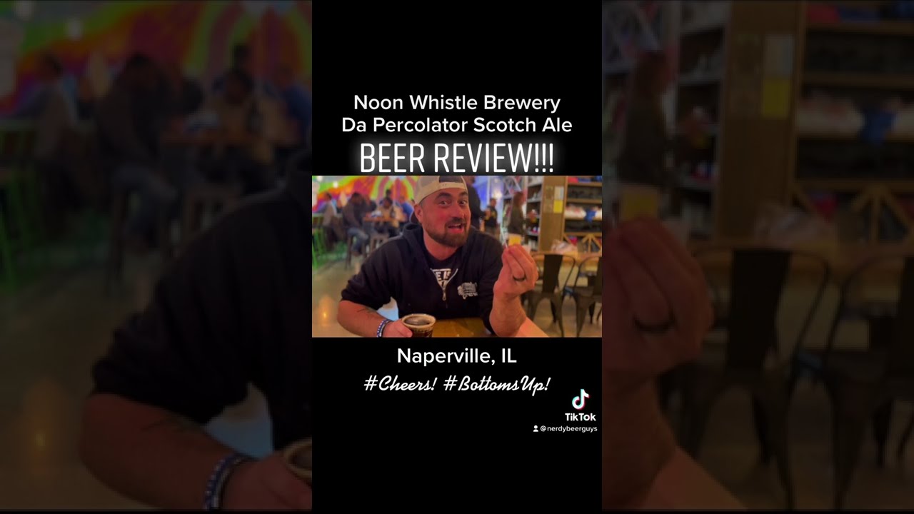 Noon Whistle Brewery - Da Percolator Scotch Ale Beer Review!