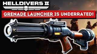 HELLDIVERS 2 Grenade Launcher SECRET S-TIER Support Weapon