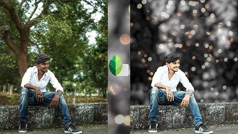 Snapseed Blue Background Change // dslr photo / Dark Tone Effect Effect Photo Editing 2022