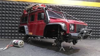 Traxxas TRX-4 ... Как работает блокировка диффа, порталы, переборка ведра, смазка, обзор.