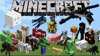 MINECRAFT VANILLA MODS: CUSTOM MOBS PART 1