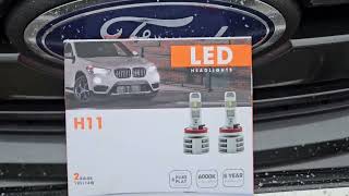 Sylvania H11 LED head lights