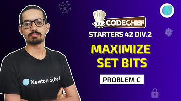 Maximize Set Bits || MAXIMISEBITS || Codechef Starters 42 Div2 Problem C