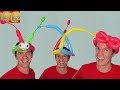 sombreros locos - como hacer figuras con globos - globoflexia facil - #2