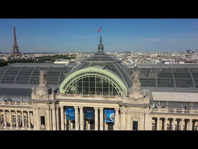 Paris's Grand Palais, a bird's eye view | AFP class=