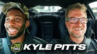 Dale Earnhardt Jr. Asks Kyle Pitts Questions at 125+ MPH