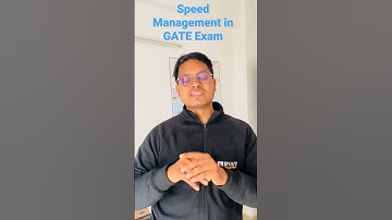 Role of Speed Management in GATE Exam | GATE 2023 Preparation Tips #shorts #byjusgate