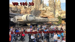 Star Wars Galaxys Edge Walk Through 3D 180
