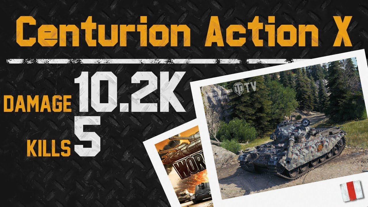 tdp World of Tanks - Centurion Action X