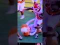 Bro ran over the safety! 😲😫💀 #longhorns #razorback #shorts #football footba #wow