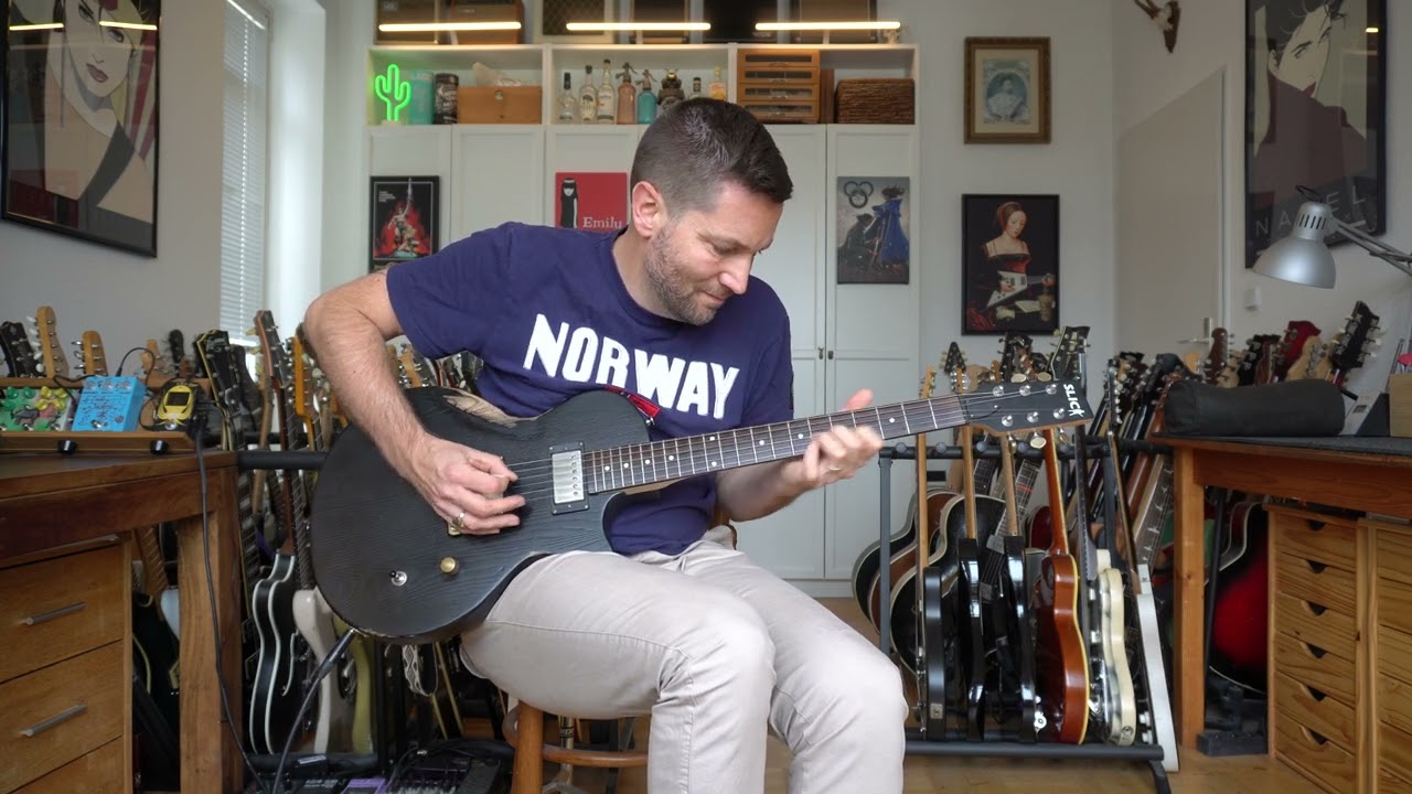 Slick SL52 LP style guitar demo (played through the Victory The Deputy)