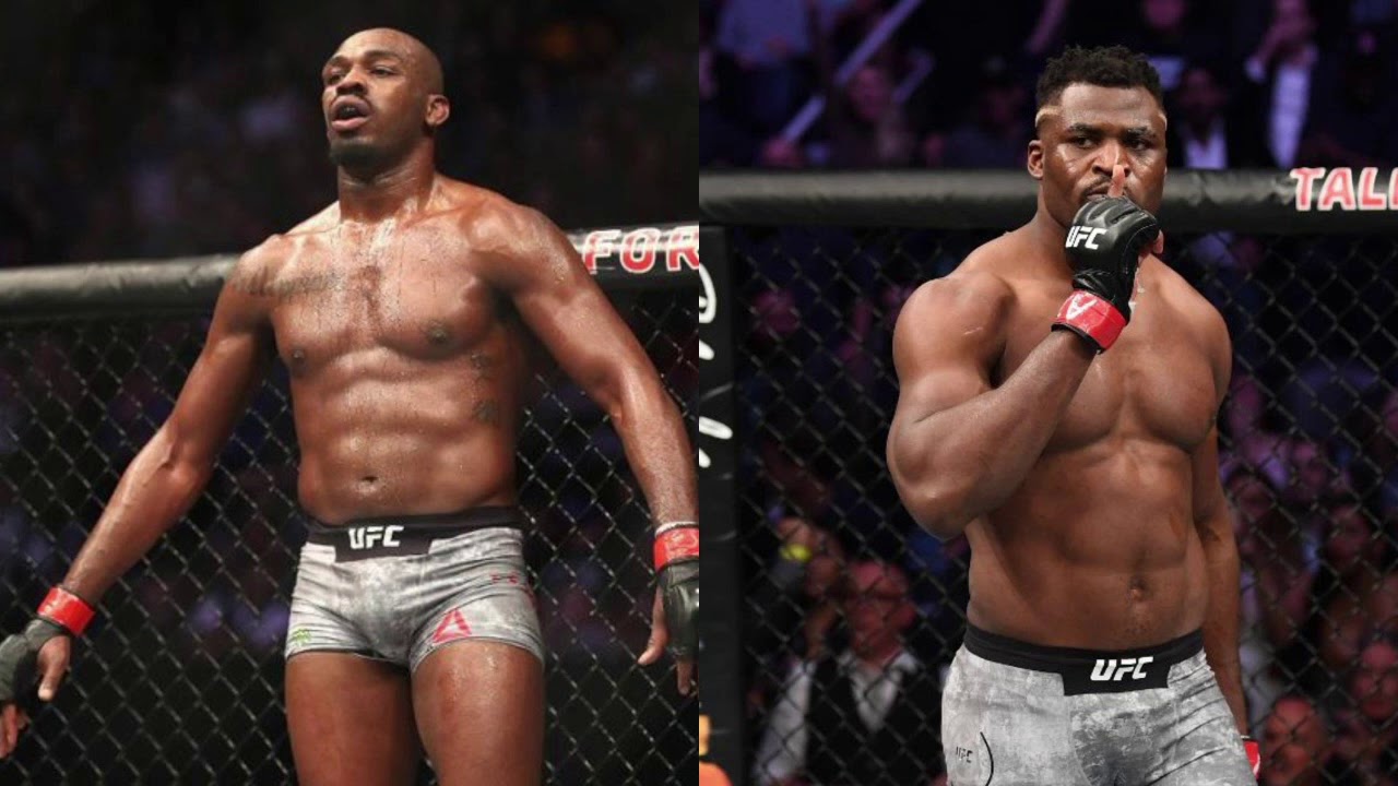 jon jones  francis ngannou ufc   happen youtube