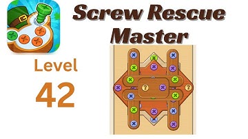 Screw Rescue Master Level 42 Walkthrough 🔩🧩 | Go Answer