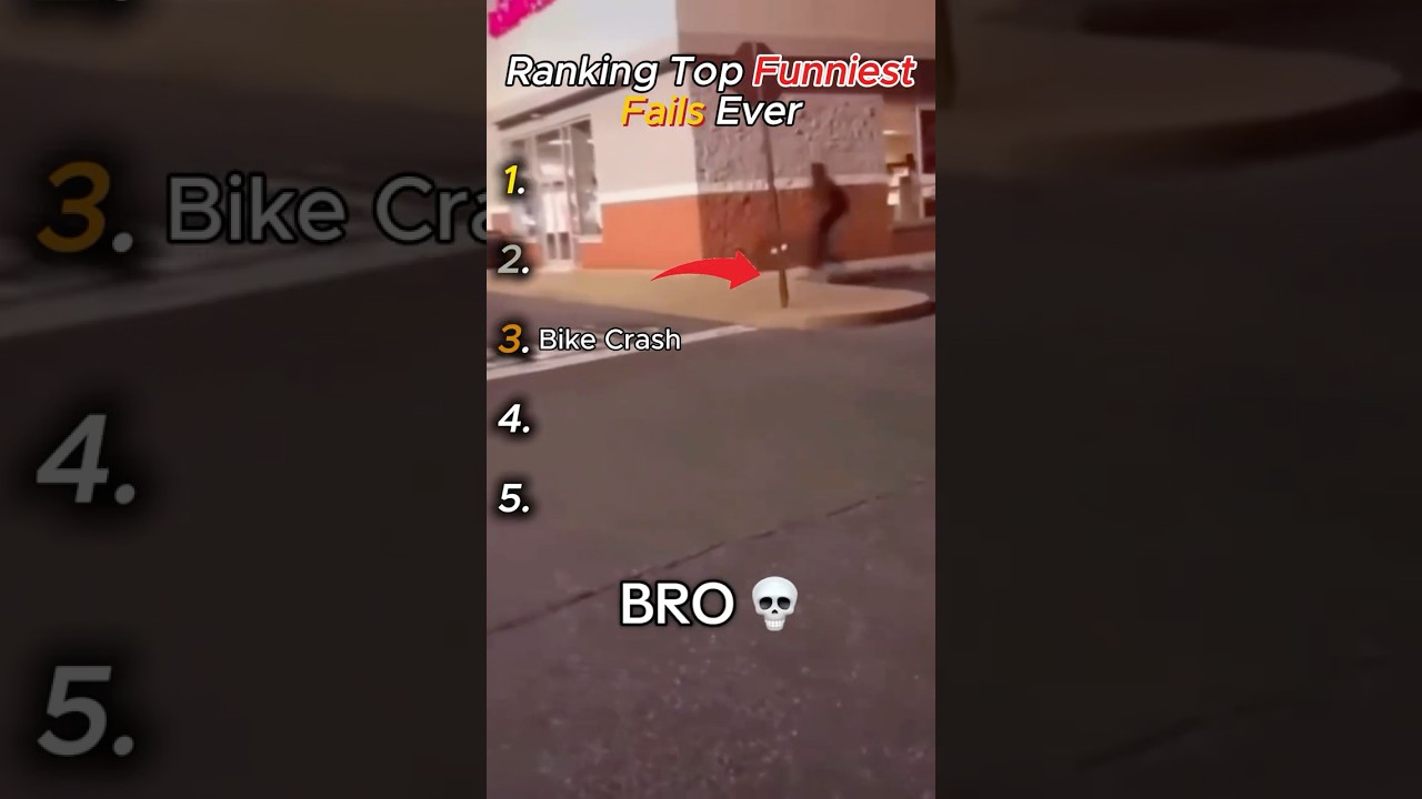 Ranking Funniest Fails #shorts #trends #fail