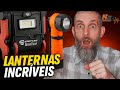 Polytac 90 e BearTrap: Lanternas Feitas para Sobrevivência e Trabalho Pesado. ESSAS VOCÊ NUNCA VIU!