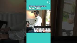 Pianoy Version of Santa Tell Me #shorts