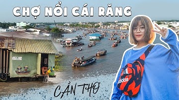 Chợ nổi Cái Răng - Cần Thơ | Gái Bắc du lịch miền Tây | Yến Vi Vu