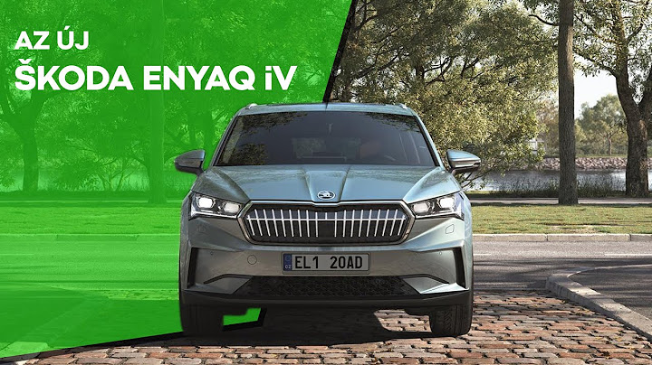 Íme az új ŠKODA ENYAQ iV