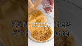 Peanut Butter Lovers Need This Pie Crust ASAP LINK IN DESCRIPTION #recipe #shorts