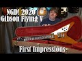 New Guitar Day - First Impressions of a 2020 Gibson Flying V