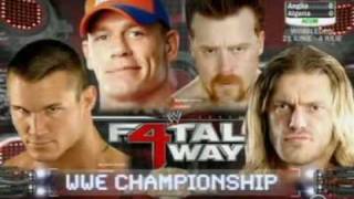 John Cena vs Randy Orton vs Edge vs Sheamus - Promo - Fatal 4 Way 2010