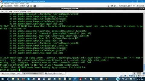 Control the SQOOP Output - COLUMNS Hands-On