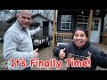 Mommas house cant wait anymore  couple renovates abandoned homestead  shed to tiny house