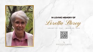 Loretta Storey Memorial Service