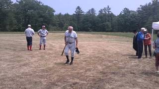 2013 Vintage Baseball Game, Pettengill Farm, Freeport Maine