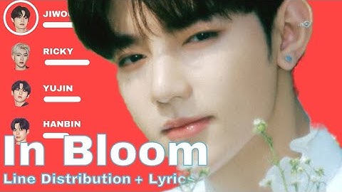 ZEROBASEONE - In Bloom Line Distribution + Lyrics