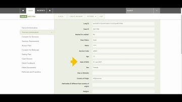 How to navigate the survivor information form in GBVIMS+ (V1