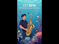 Wednesday 177 BPM Lo-Fi Hip-Hop: Saxophone &amp; Vocal Loop 🎶