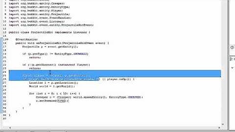 How to Make a Bukkit/Spigot Plugin | Episode 13 | Creeper Bomb and Permissions