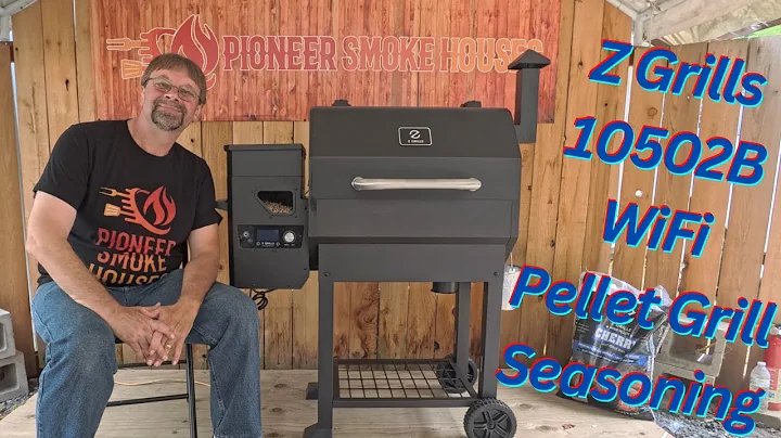 Z Grills 10502B WiFi Pellet Grill Seasoning - Before Your First Cook