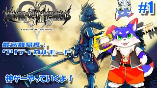 【KH1：クリティカルモード】　神ゲーやっていくよ！